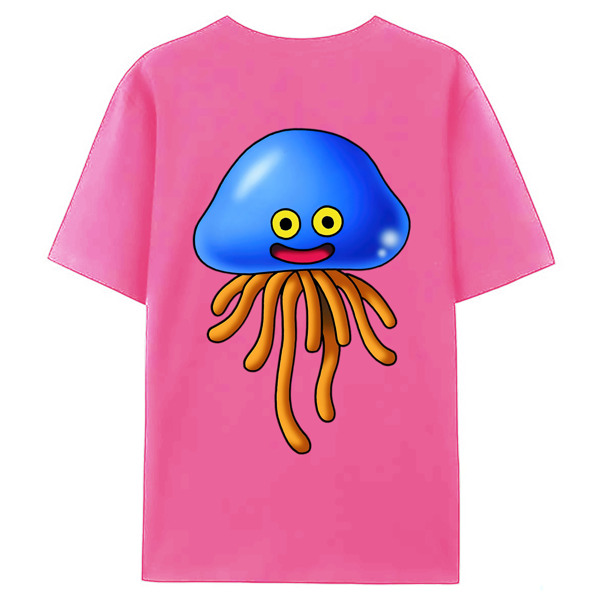 （画像用） ドラゴンクエスト Doragon Kuesuto Dragon Quest レディース半袖Tシャツ(バックプリント)